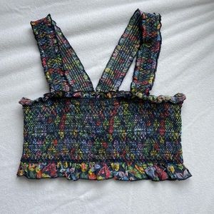Urban smocked crop top